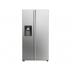 Haier Ψυγείο Ντουλάπα 601lt Total NoFrost Υ177.5xΠ90.5xΒ72.6εκ. Inox HSW59F18EIMM